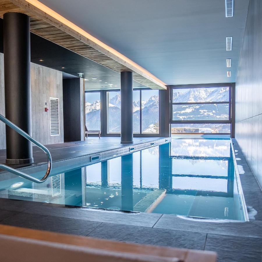 Terresens - Les Roches Blanches Aparthotel Combloux Buitenkant foto