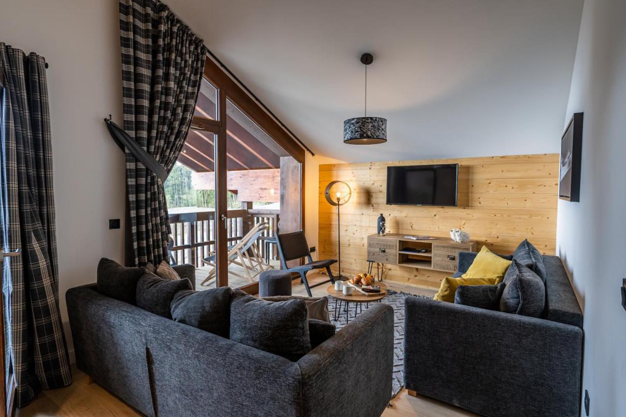 Terresens - Les Roches Blanches Aparthotel Combloux Buitenkant foto