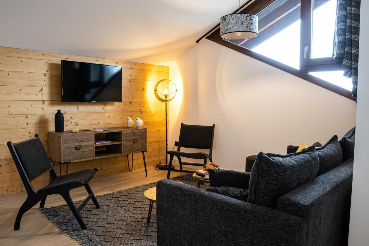 Terresens - Les Roches Blanches Aparthotel Combloux Buitenkant foto