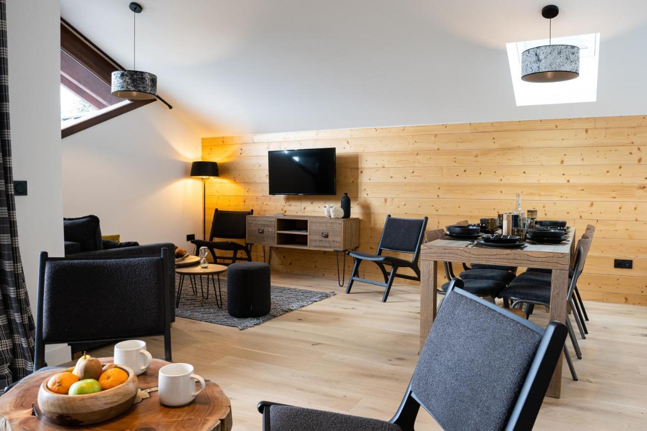 Terresens - Les Roches Blanches Aparthotel Combloux Buitenkant foto